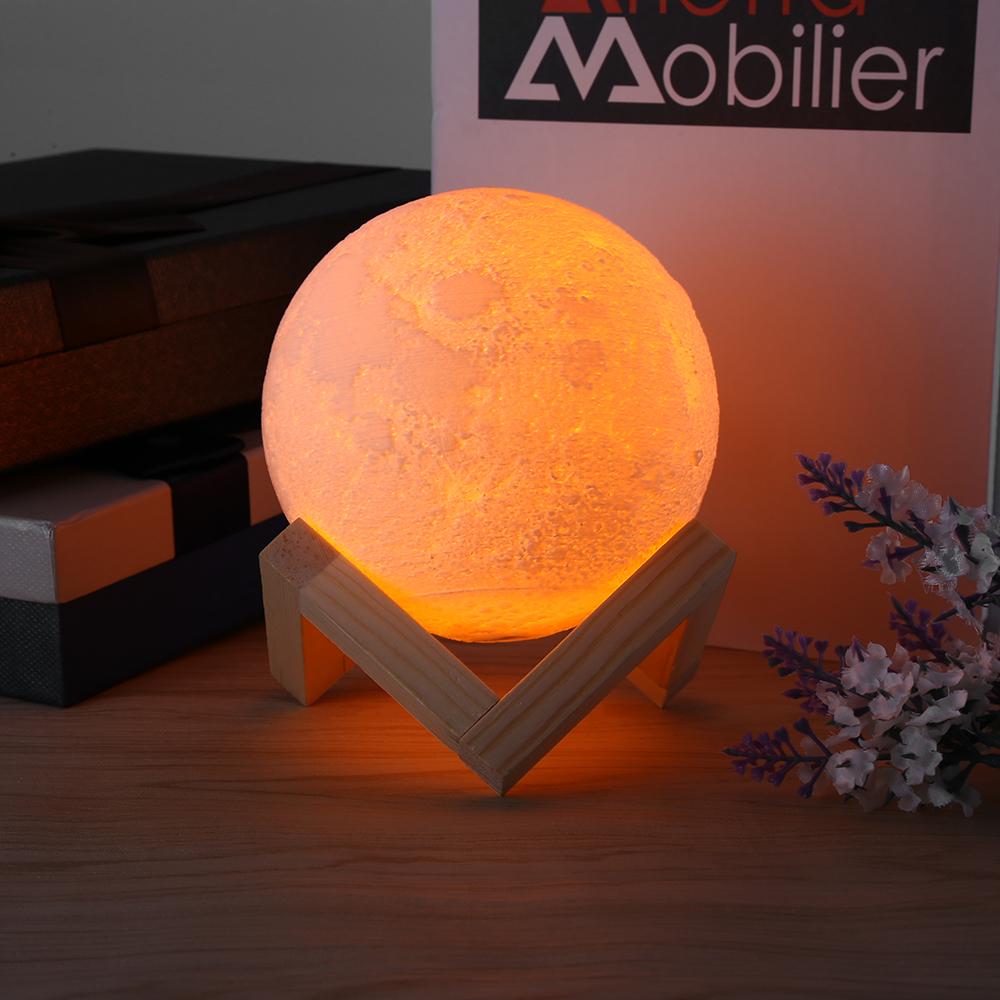 3D Printed Creative Moon Lamp - lights.avenu