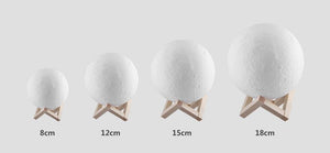 3D Printed Creative Moon Lamp - lights.avenu
