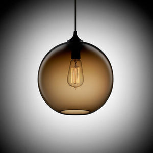 Vintage Industrial Glass Ball Pendant Lamp - lights.avenu