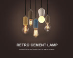 American Country style Cement Pendants - lights.avenu