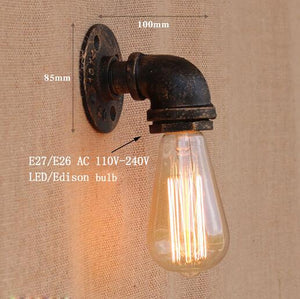 Vintage Water Pipe Wall Lamps - lights.avenu