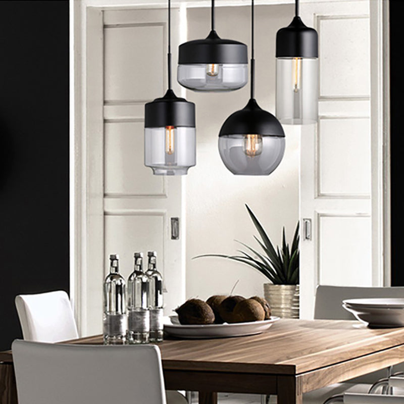 Contemporary Hanging Glass Pendant Lamp - lights.avenu