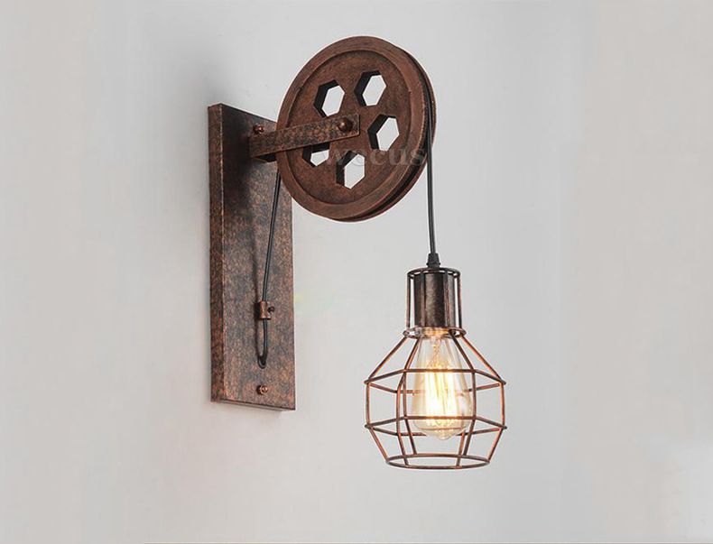 Vintage Creative Lifting Wall Lamp - lights.avenu