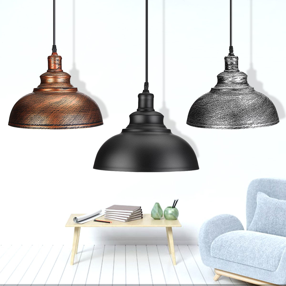 Modern Industrial Hanging Pendants - lights.avenu