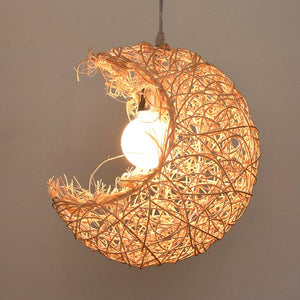 Moon Lighting Style Rustic Pendant Lamp - lights.avenu