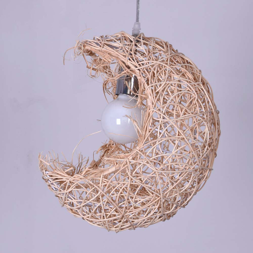 Moon Lighting Style Rustic Pendant Lamp - lights.avenu