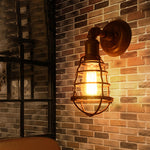 Industrial Country Wall Lamp Cage - lights.avenu