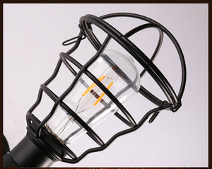 Industrial Country Wall Lamp Cage - lights.avenu