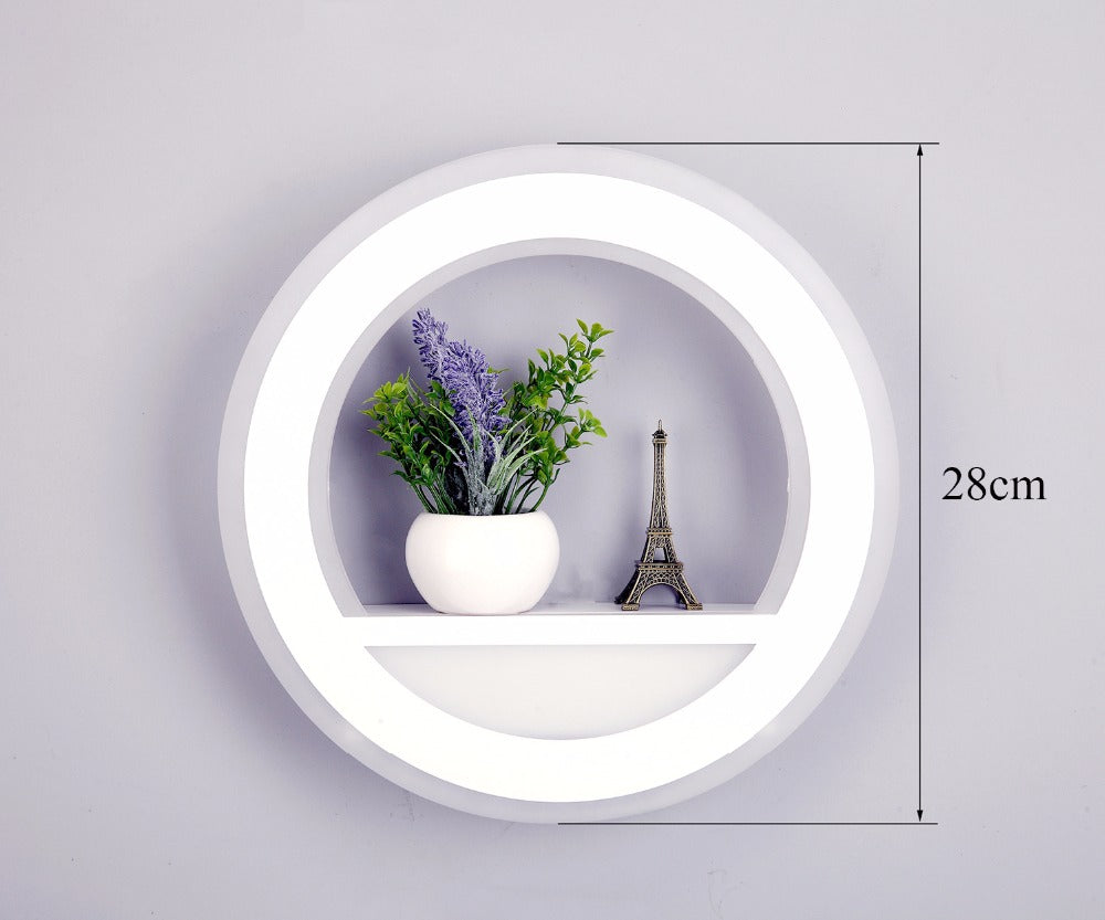 White Spring Creative Wall Lamp - lights.avenu