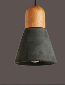 Nordic Wooden Cement Pendant Lamps - lights.avenu