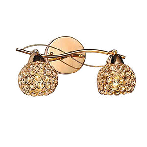 Modern Crystal Twins Wall Lamp - lights.avenu