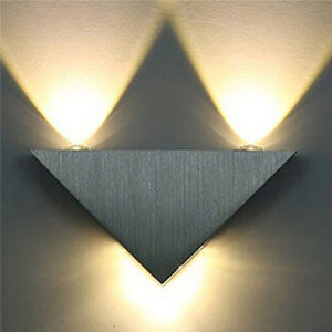 Modern Triangular Led Wall Lamp - lights.avenu