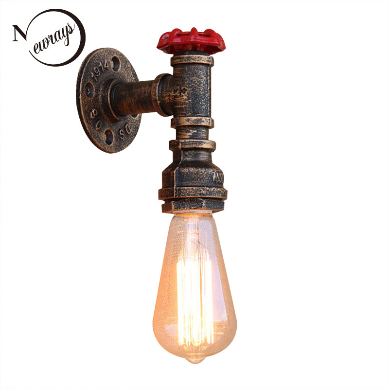 Vintage Water Pipe Wall Lamps - lights.avenu