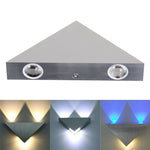 Modern Triangular Led Wall Lamp - lights.avenu