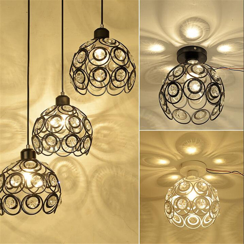 Crystal Chandelier Ceiling Lamp - lights.avenu