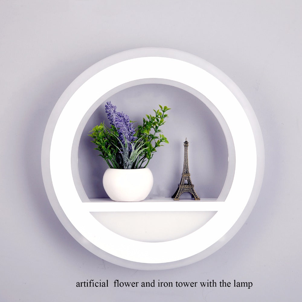 White Spring Creative Wall Lamp - lights.avenu