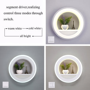 White Spring Creative Wall Lamp - lights.avenu