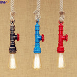WaterPipe Rope Pendant Lamp - lights.avenu