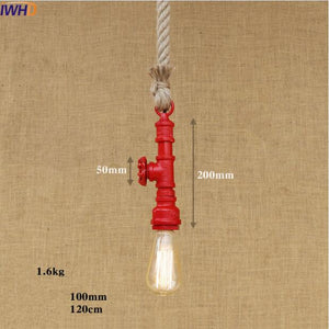 WaterPipe Rope Pendant Lamp - lights.avenu