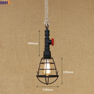 WaterPipe Rope Pendant Lamp - lights.avenu